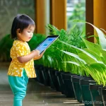 미래 식량 기술에서의 성별 불균형 - **프롬프트 1: 전통과 현대가 조화된 말레이시아 식품 혁신가의 모습**
"A confident Malaysian woman, in her mid-30s, dressed i...