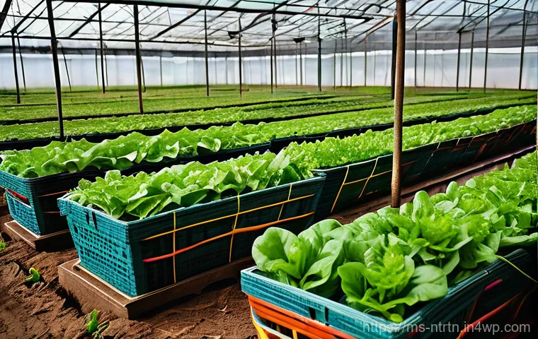 스마트 온실 기술의 적용 사례 - **Prompt 2: Malaysian Farmer Managing Smart Farm via Tablet**
    "A confident Malaysian farmer, a w...