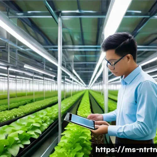 Home 22 지속 가능한 농업을 위한 국제 협력 - **Prompt: Empowering Malaysian Small Farmers with Modern Technology**
"A group of diverse Malays...